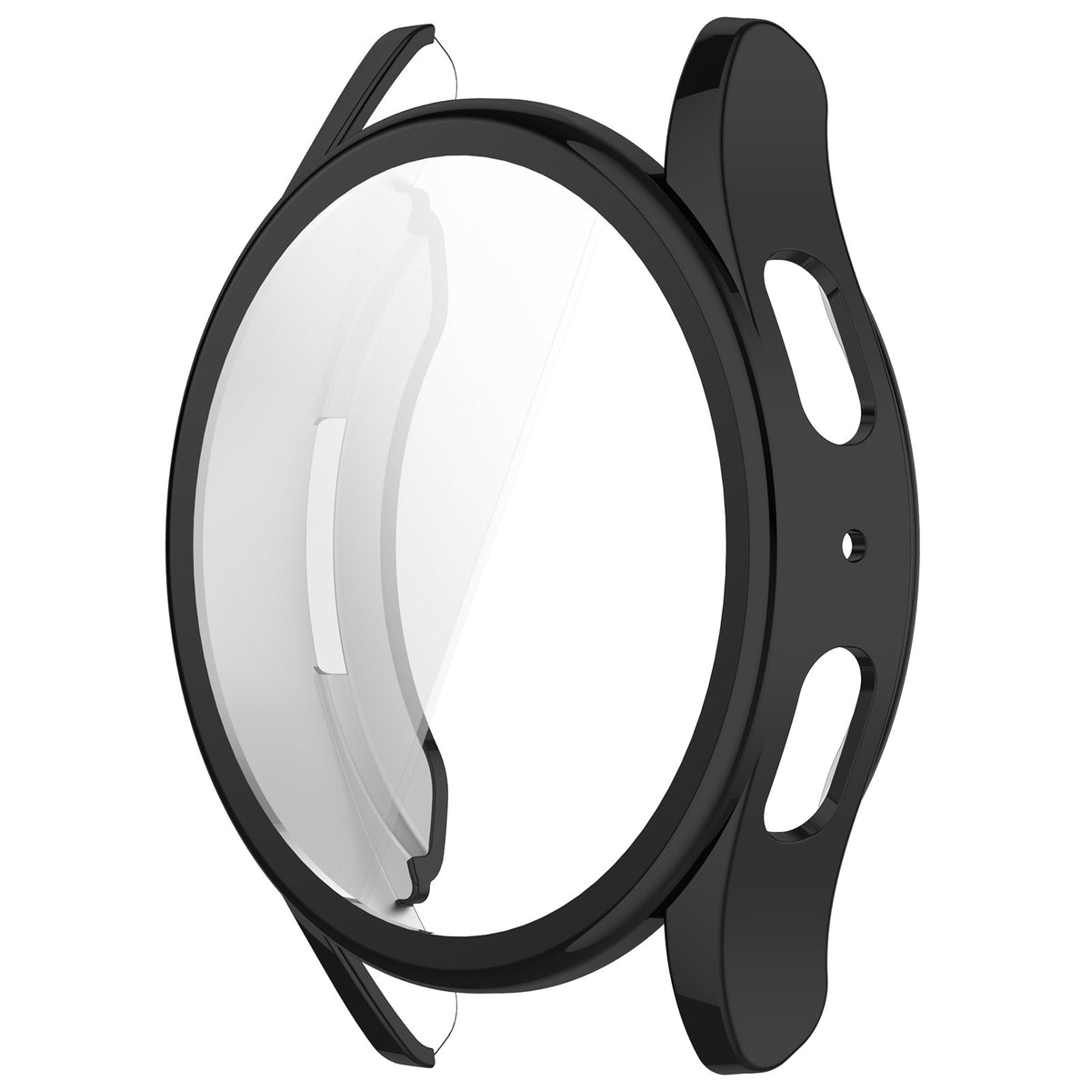 Schutzhülle für Galaxy Watch 7 40 mm, Bizon Case Watch Felipe, Schwarz