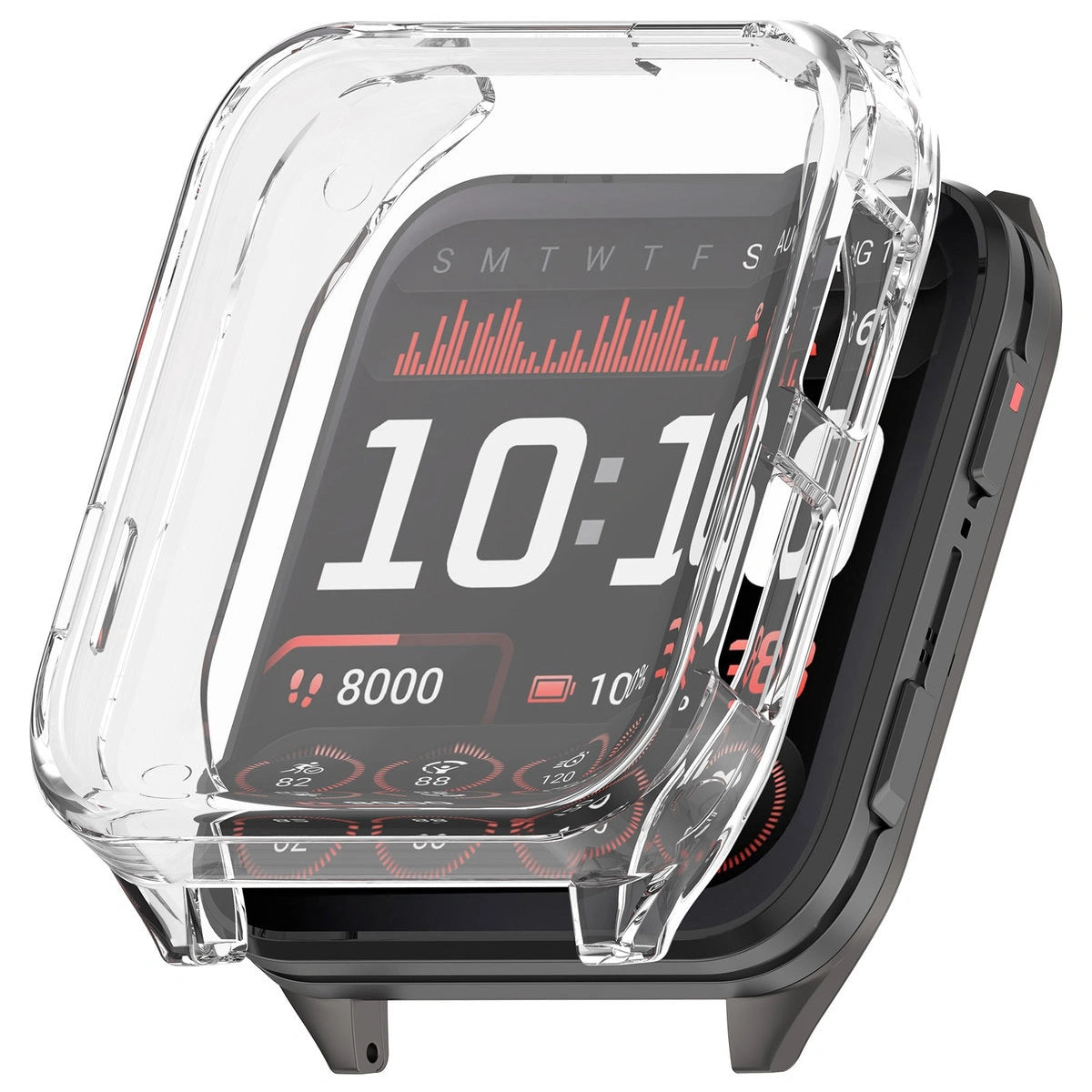 Schutzhülle für Garmin Venu X1, Bizon Case Watch Felipe, Transparent