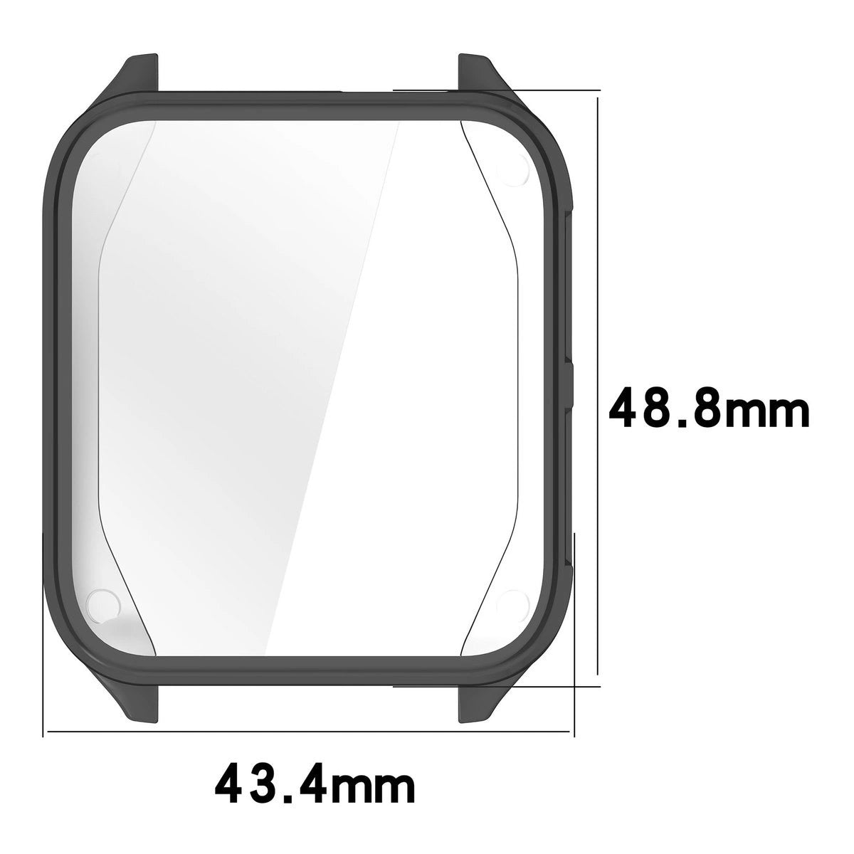 Schutzhülle für Garmin Venu X1, Bizon Case Watch Felipe, Grau