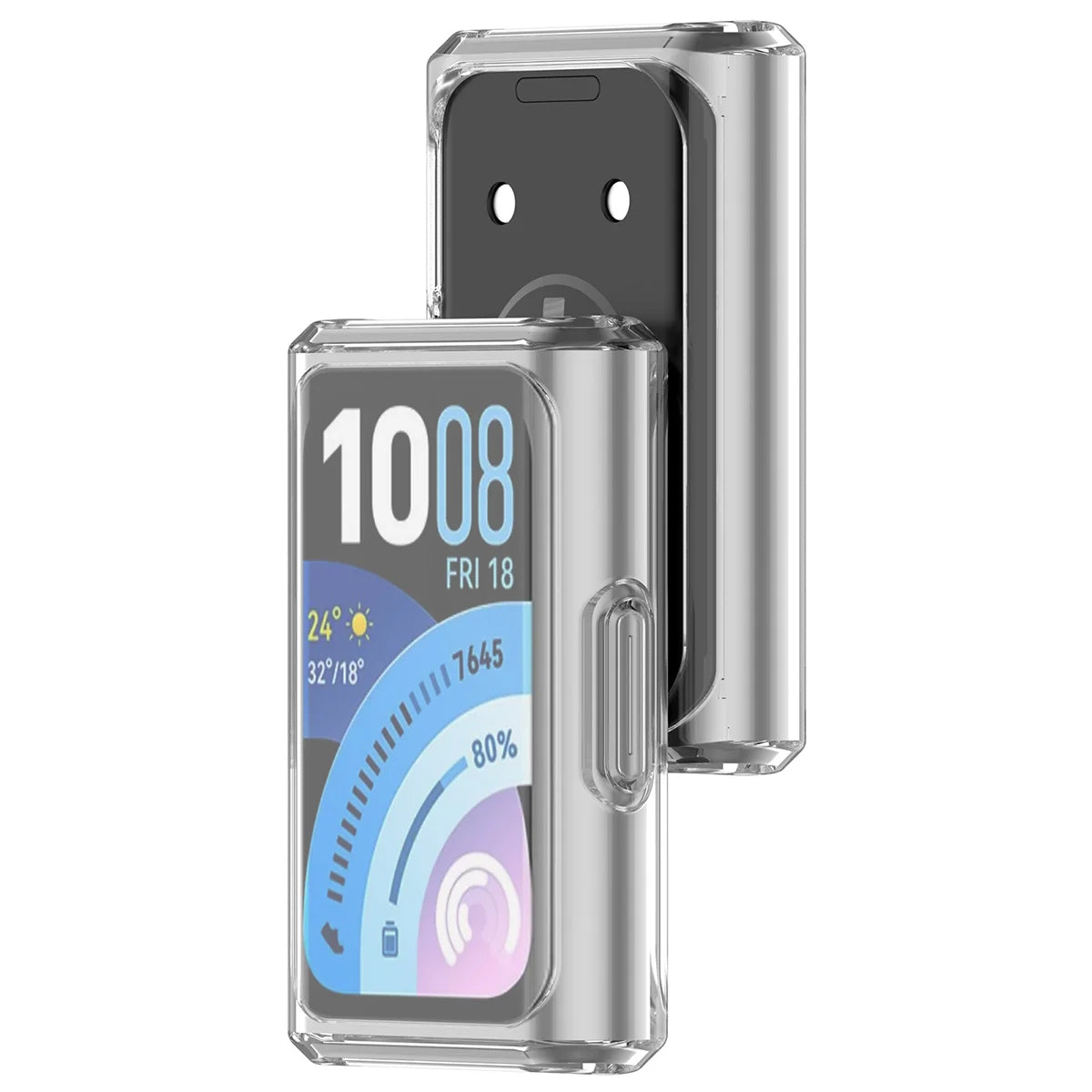 Schutzhülle für Huawei Band 11 Pro, Bizon Case Watch Felipe, Transparent
