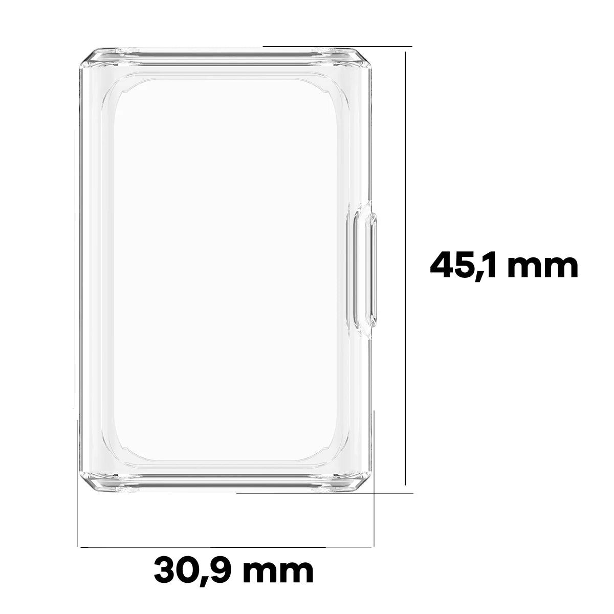 Schutzhülle für Huawei Band 11 Pro, Bizon Case Watch Felipe, Transparent