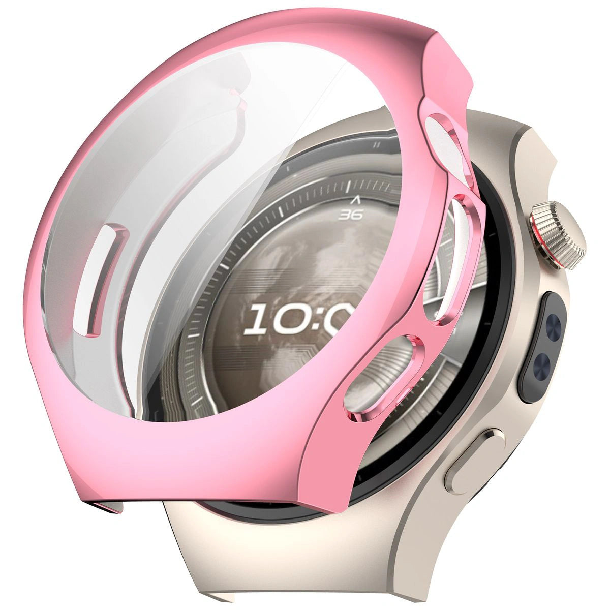 Schutzhülle für Huawei Watch 5 46mm, Bizon Case Watch Felipe, Rosa