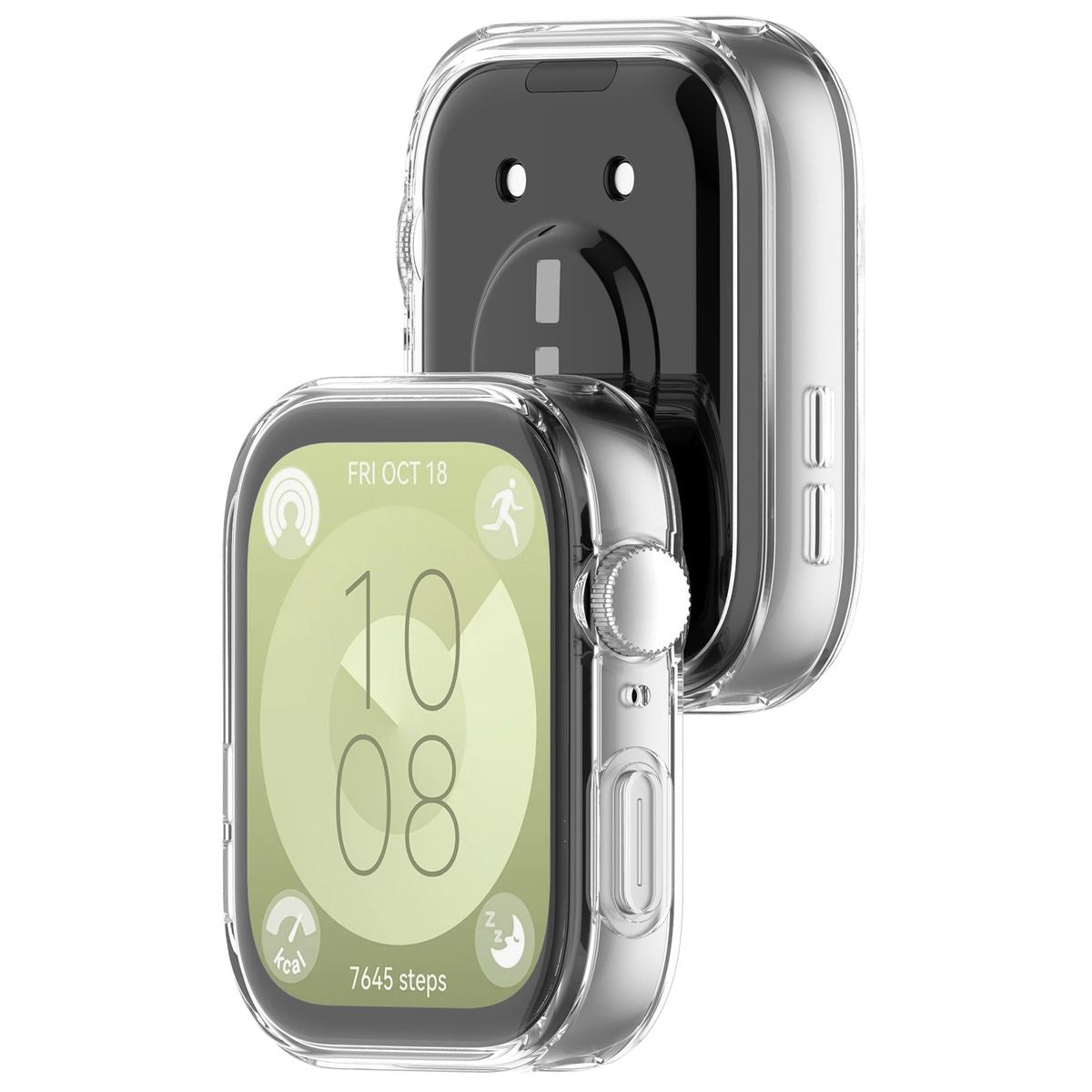 Schutzhülle für Huawei Watch Fit 3, Bizon Case Watch Felipe, Transparent