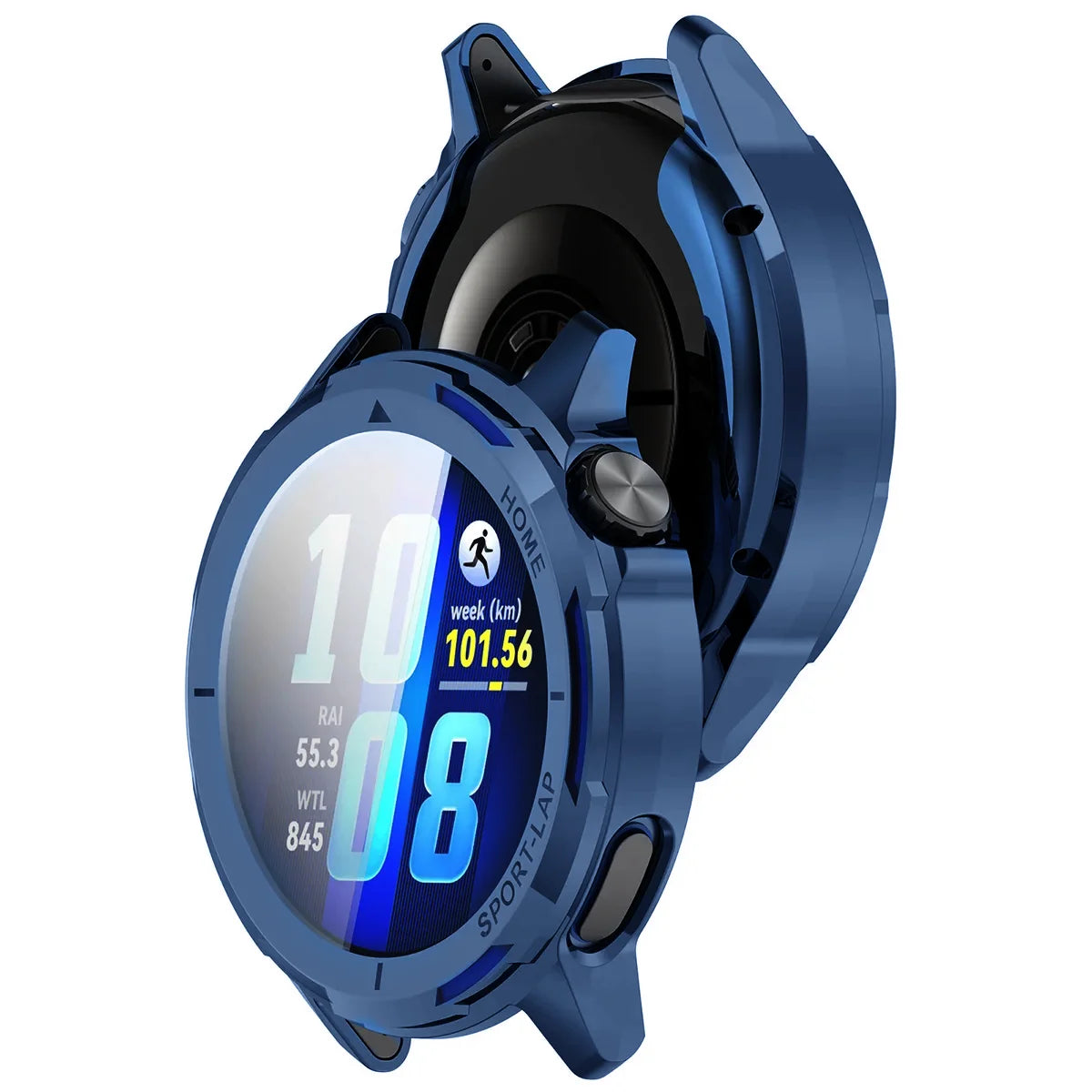 Schutzhülle für Huawei Watch GT Runner 2, Bizon Case Watch Felipe, Blau