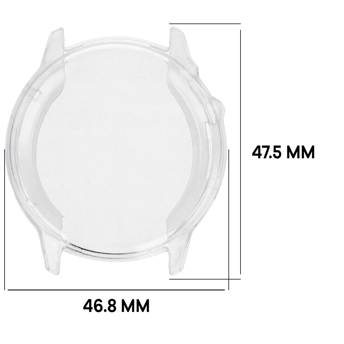 Schutzhülle für Huawei Watch GT Runner 2, Bizon Case Watch Felipe, Transparent