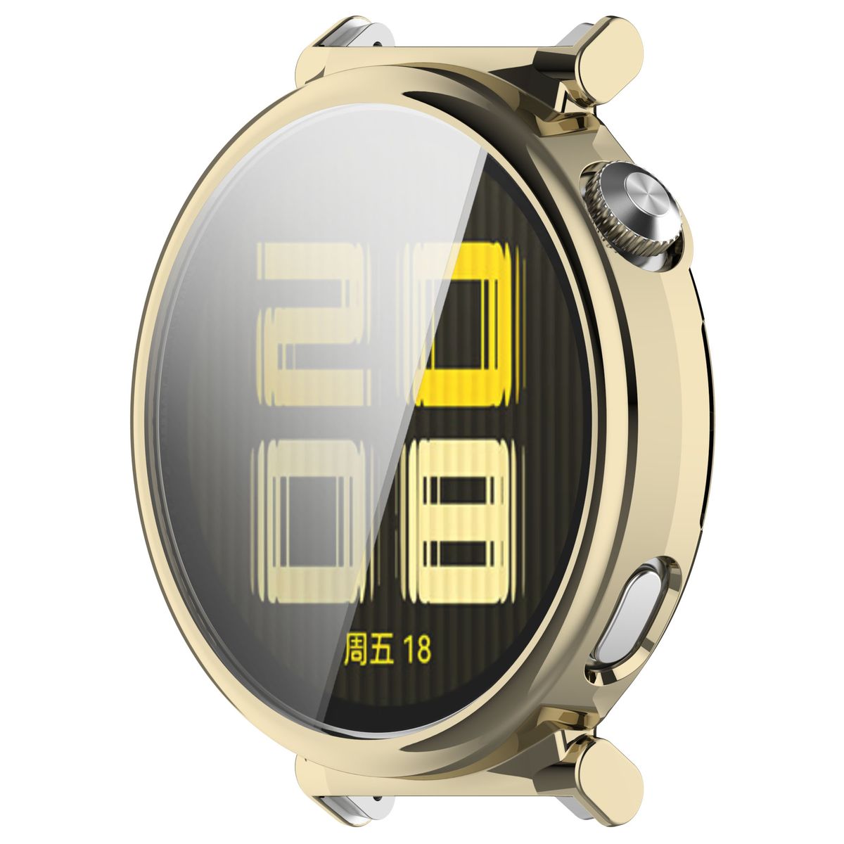 Schutzhülle für Huawei Watch GT 5 41 mm, Bizon Case Watch Felipe, Golden