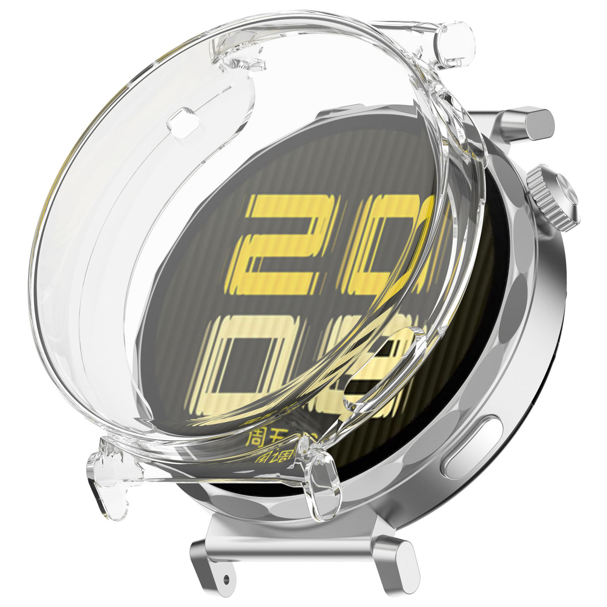 Schutzhülle für Huawei Watch GT 5 Pro 42 mm, Bizon Case Watch Felipe, Transparent