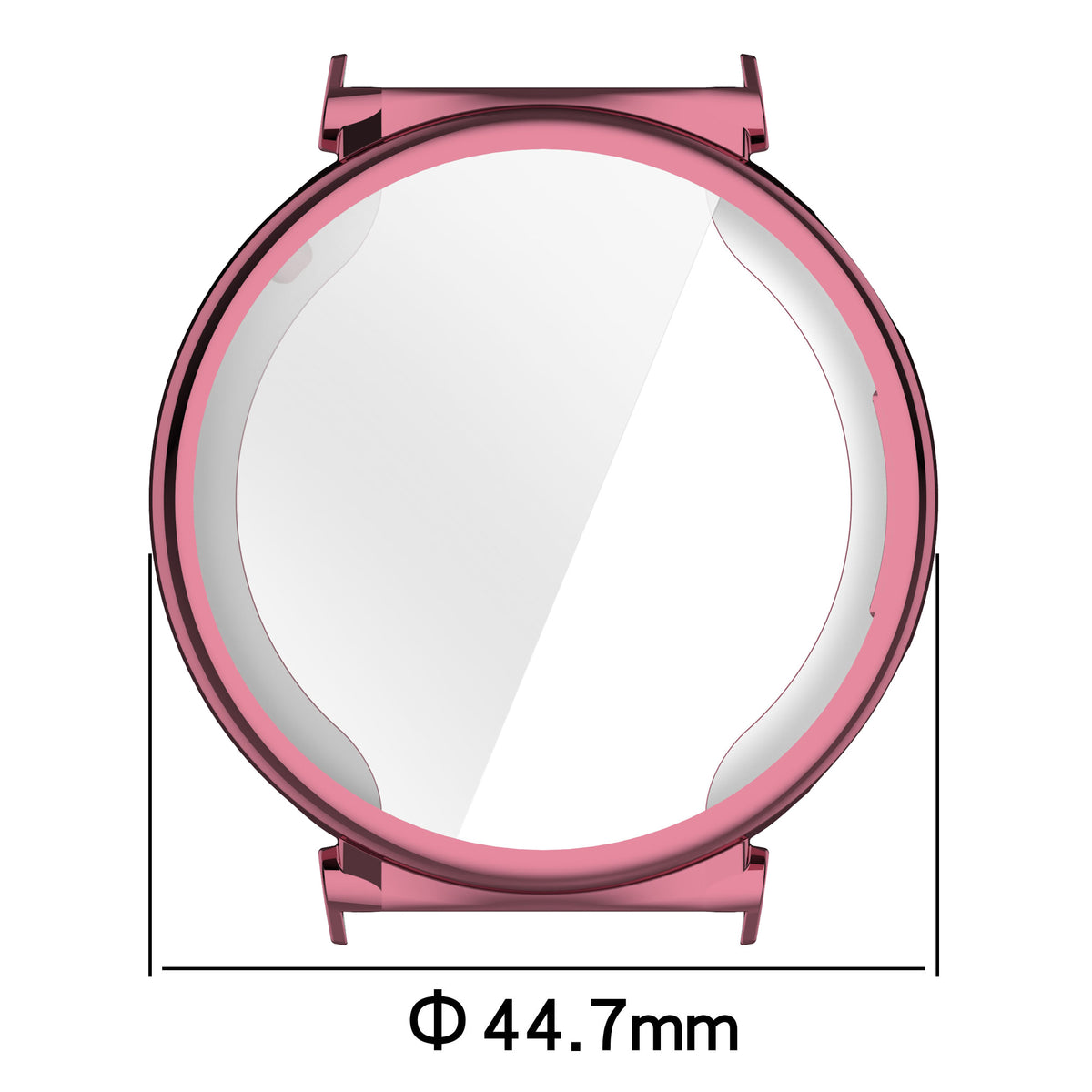 Schutzhülle für Huawei Watch GT 5 Pro 42 mm, Bizon Case Watch Felipe, Rosa