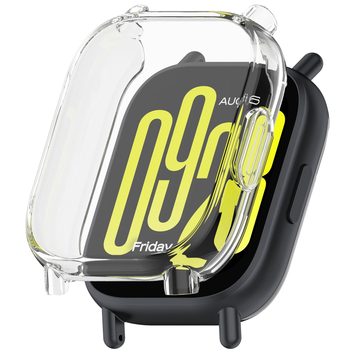 Schutzhülle für Xiaomi Redmi Watch 5 Active, Bizon Case Watch Felipe, Transparent