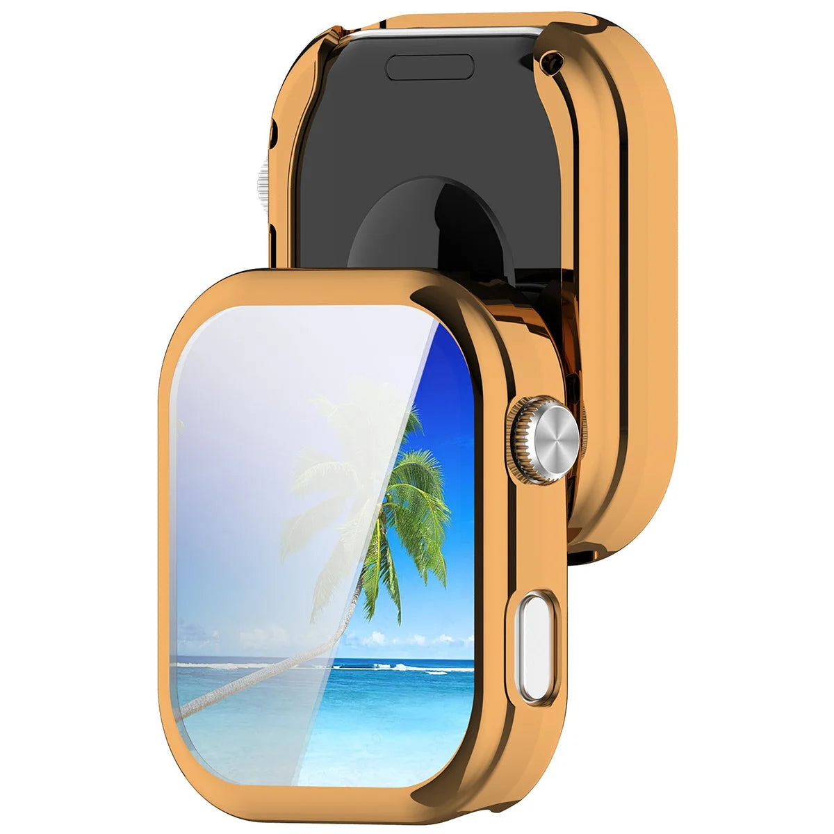 Schutzhülle für Xiaomi Redmi Watch 6, Bizon Case Watch Felipe, Rosegold
