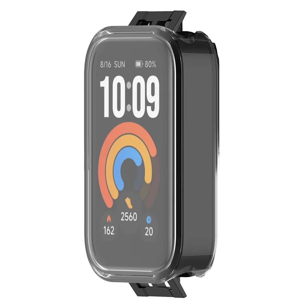 Schutzhülle für Xiaomi Smart Band 11 Active, Bizon Case Watch Felipe, Transparent (8/8)