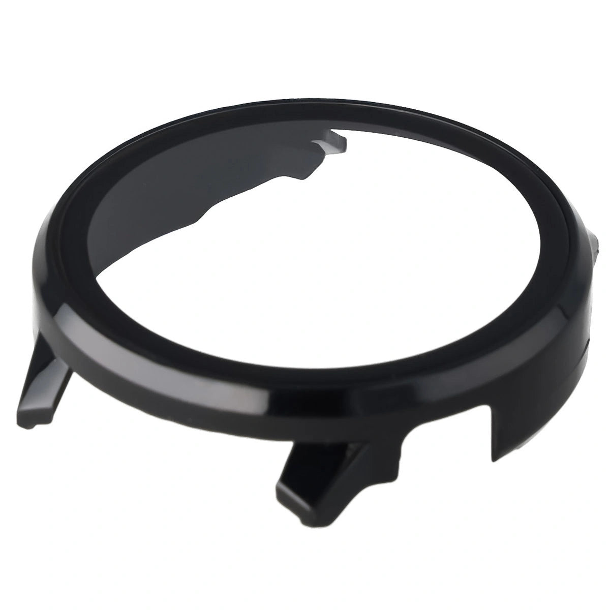 Schutzhülle mit Glas für Garmin Venu 4 45 mm, Bizon Case+Glass Watch, Schwarz