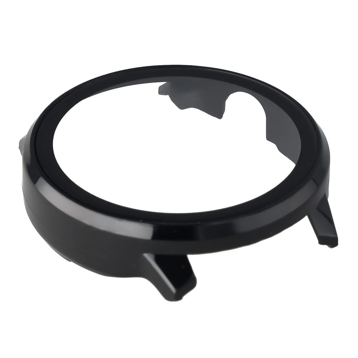 Schutzhülle mit Glas für Garmin Venu 4 45 mm, Bizon Case+Glass Watch, Schwarz