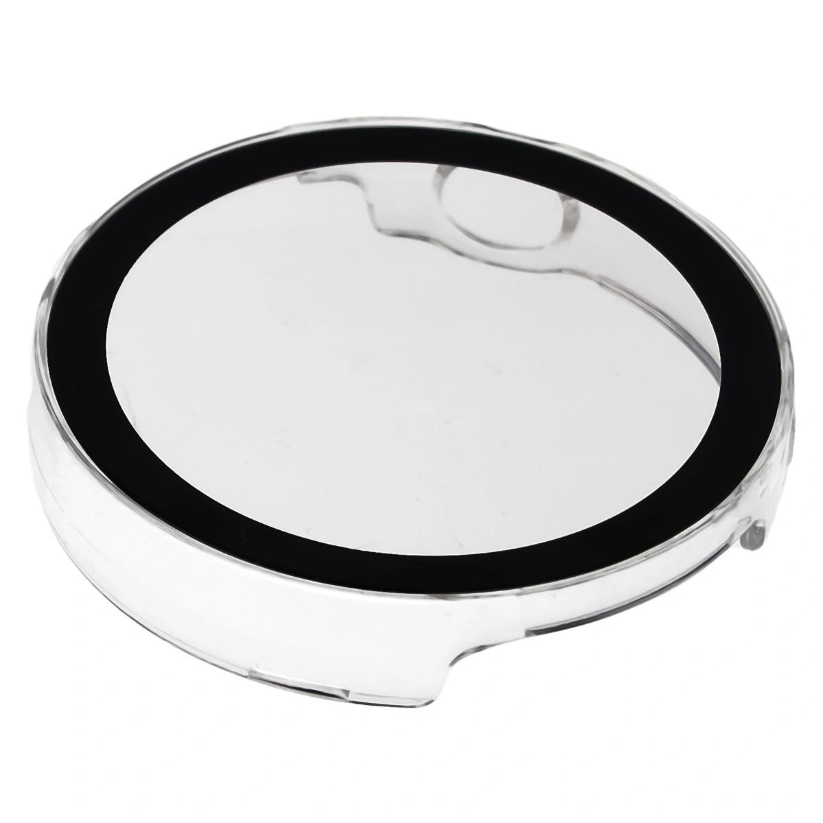 Schutzhülle mit Glas für Huawei Watch GT6 41 mm. Bizon Case Watch Adamo, Transparent