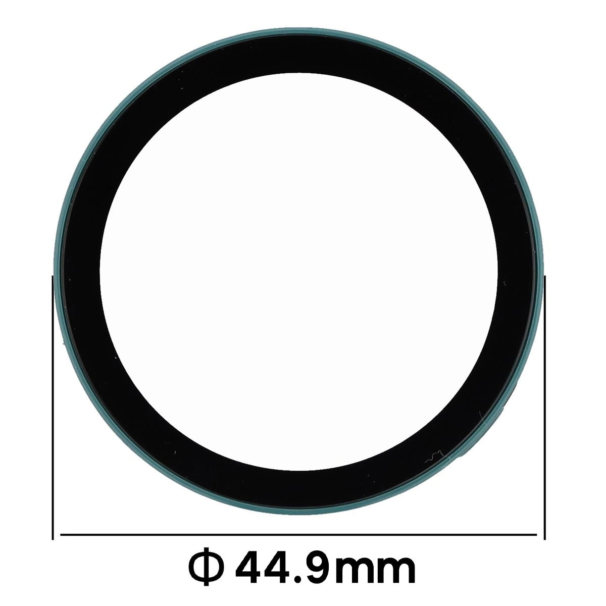 Schutzhülle mit Glas für Huawei Watch GT6 41 mm. Bizon Case Watch Adamo, Grün