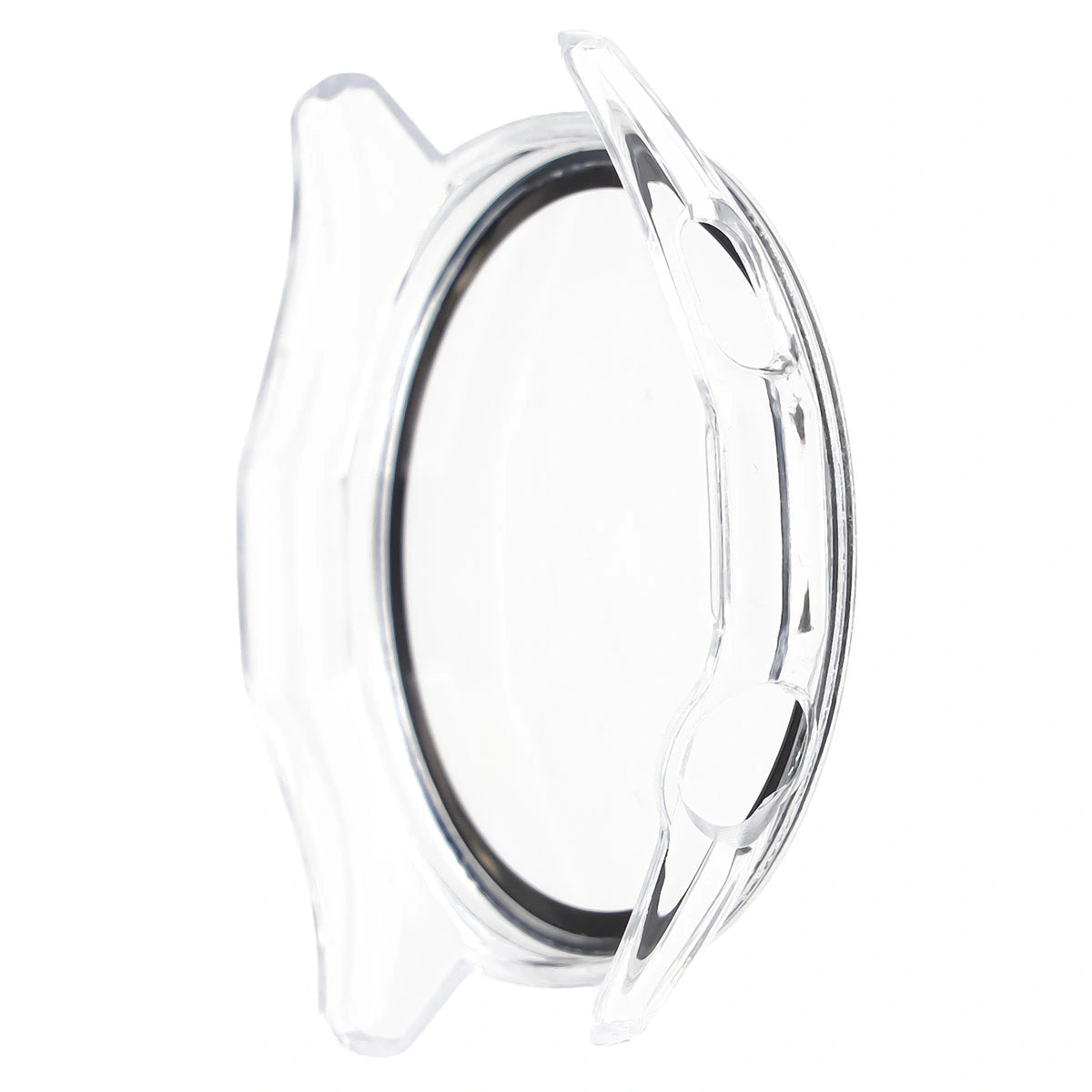 Schutzhülle mit Glas für Huawei Watch GT6 46 mm. Bizon Case Watch Adamo, Transparent