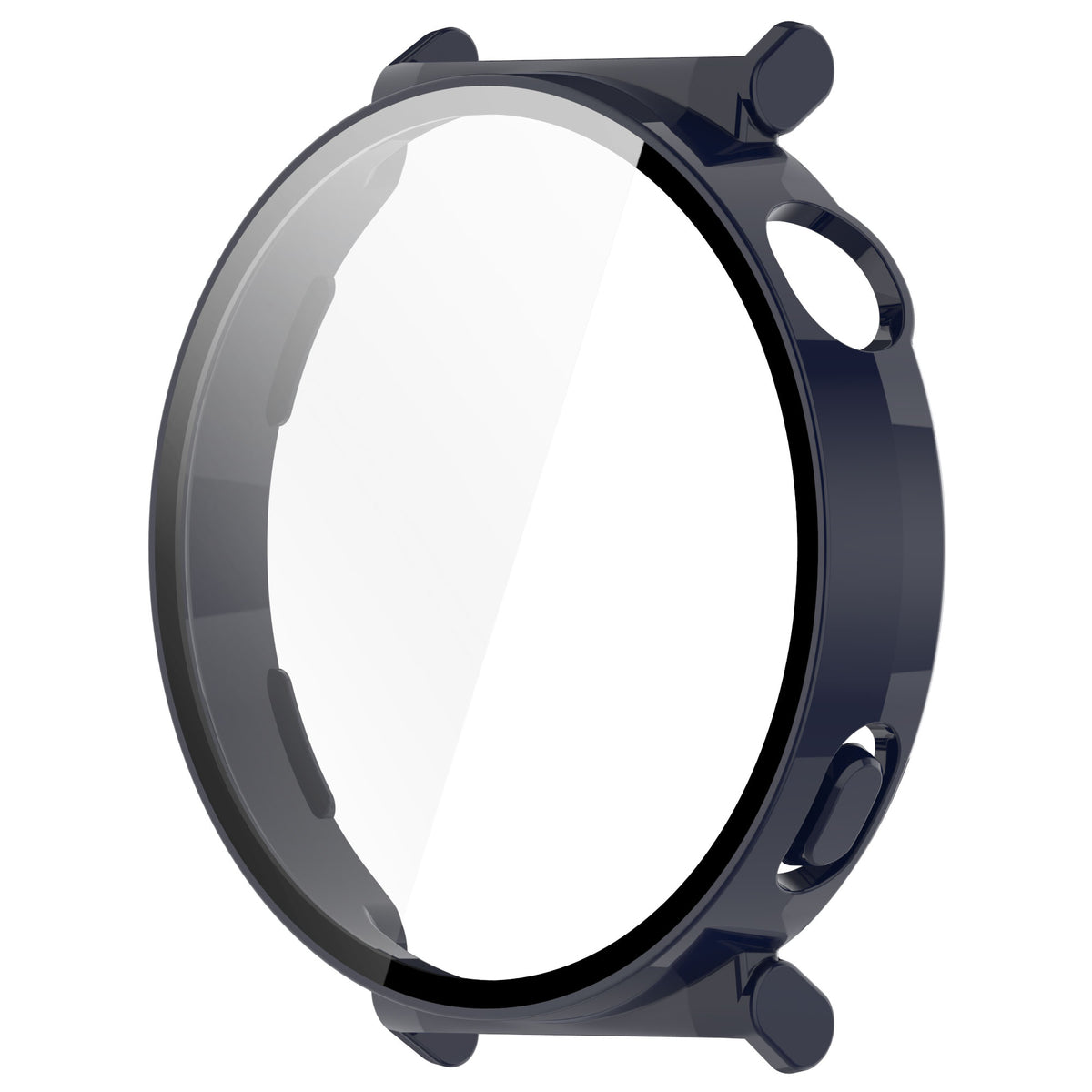 Schutzhülle mit Glas für Huawei Watch GT 5 41 mm, Bizon Case Watch Adamo, Blau