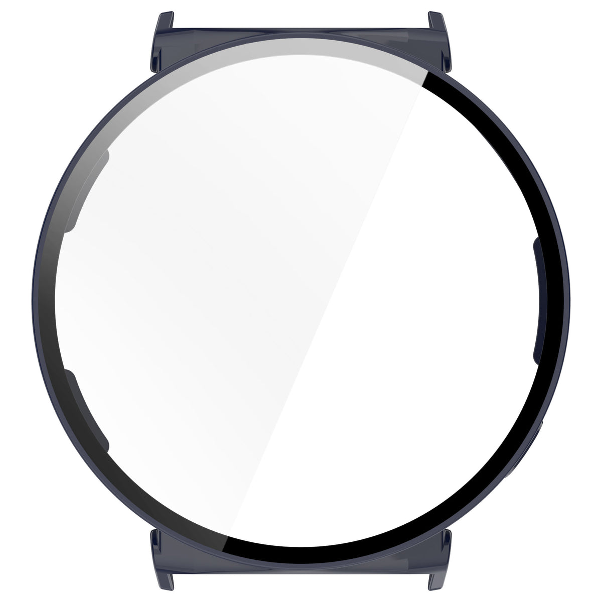 Schutzhülle mit Glas für Huawei Watch GT 5 41 mm, Bizon Case Watch Adamo, Blau