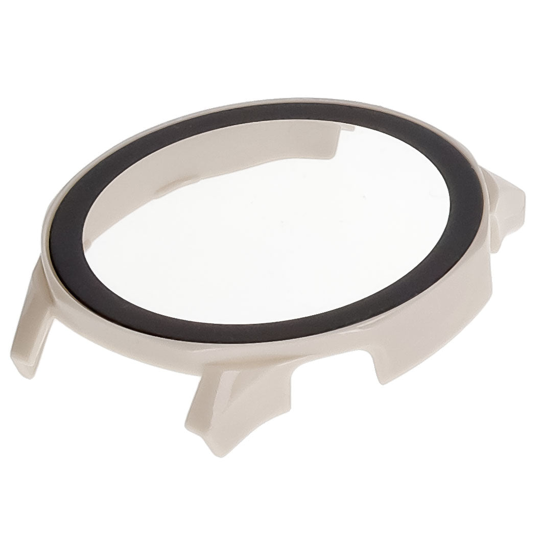 Schutzhülle mit Glas für Huawei Watch GT 5 46 mm, Bizon Case Watch Adamo, Beige