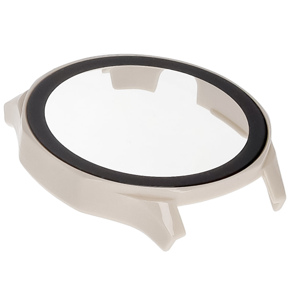 Schutzhülle mit Glas für Huawei Watch GT 5 46 mm, Bizon Case Watch Adamo, Beige