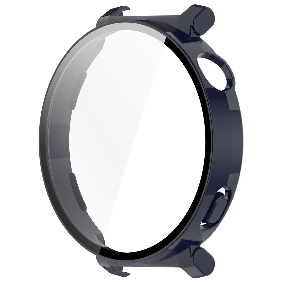 Schutzhülle mit Glas für Huawei Watch GT 5 Pro 42 mm, Bizon Case Watch Adamo, Blau