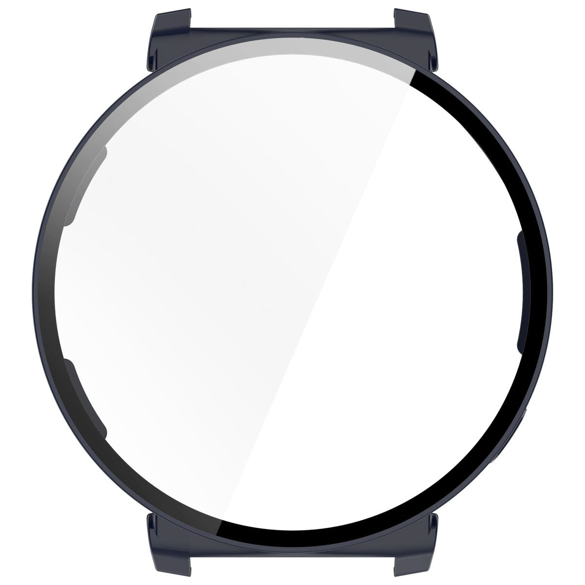 Schutzhülle mit Glas für Huawei Watch GT 5 Pro 42 mm, Bizon Case Watch Adamo, Blau