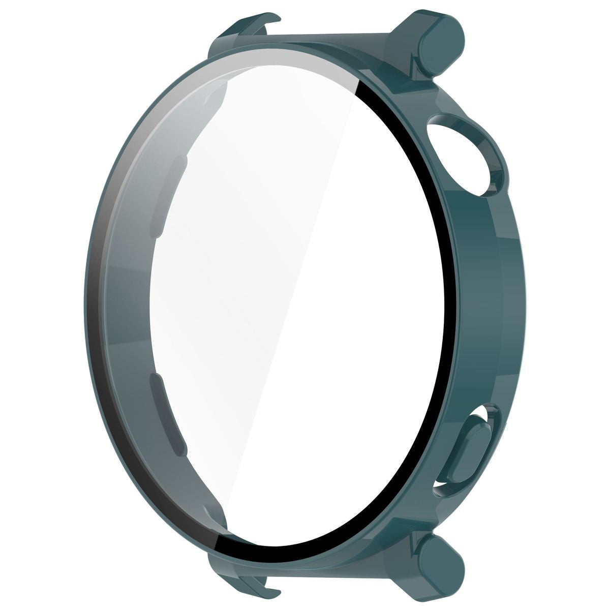 Schutzhülle mit Glas für Huawei Watch GT 5 Pro 42 mm, Bizon Case Watch Adamo, Grün