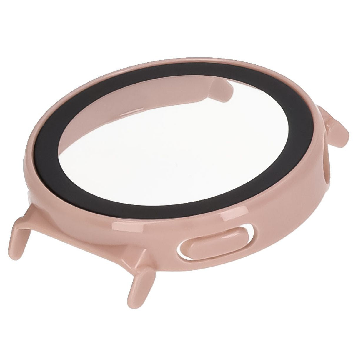 Schutzhülle mit Glas für Huawei Watch GT 5 Pro 42 mm, Bizon Case Watch Adamo, Rosa