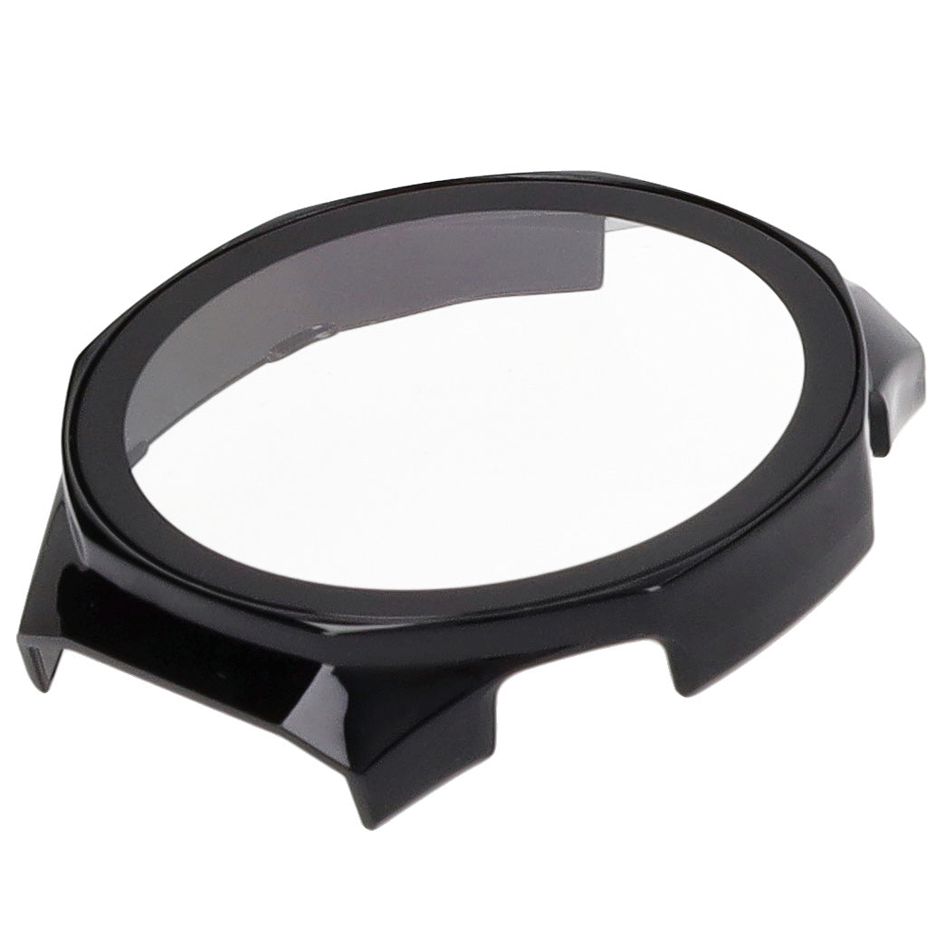 Schutzhülle mit Glas für Huawei Watch GT 5 Pro 46 mm, Bizon Case Watch Adamo, Schwarz