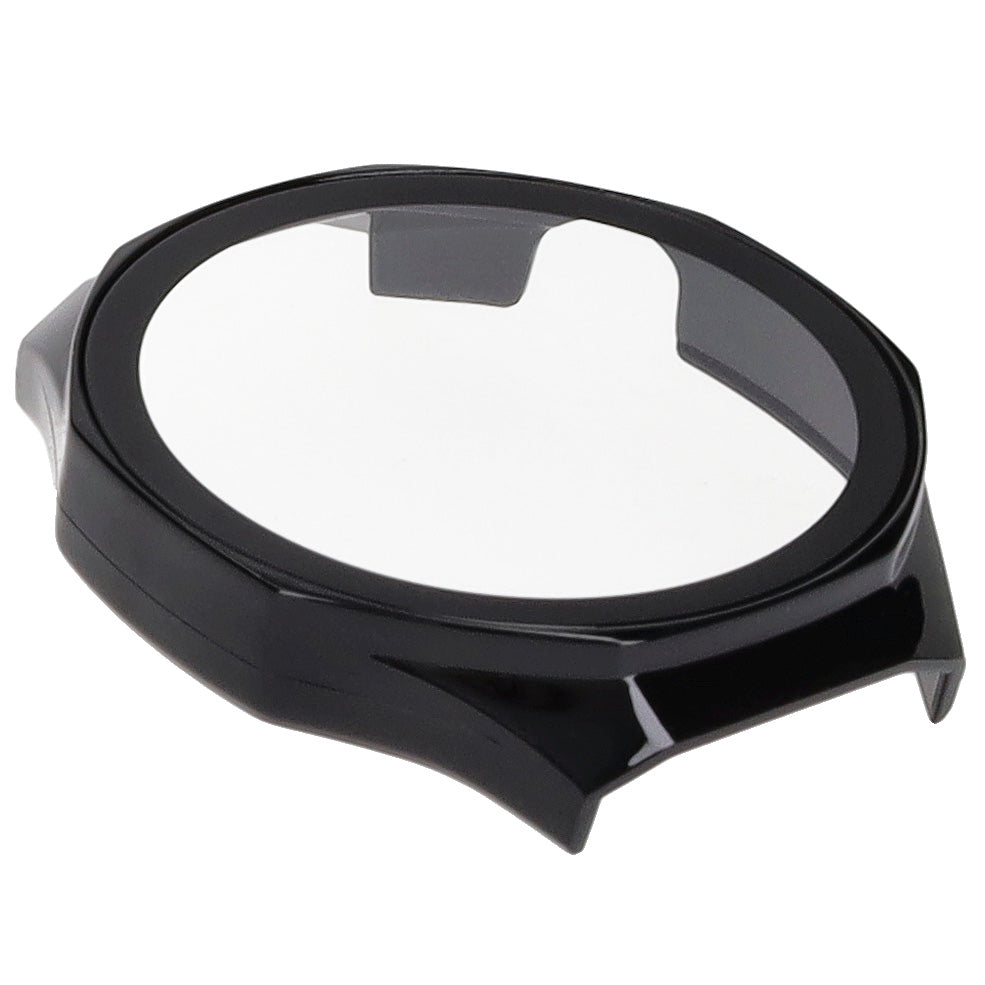Schutzhülle mit Glas für Huawei Watch GT 5 Pro 46 mm, Bizon Case Watch Adamo, Schwarz