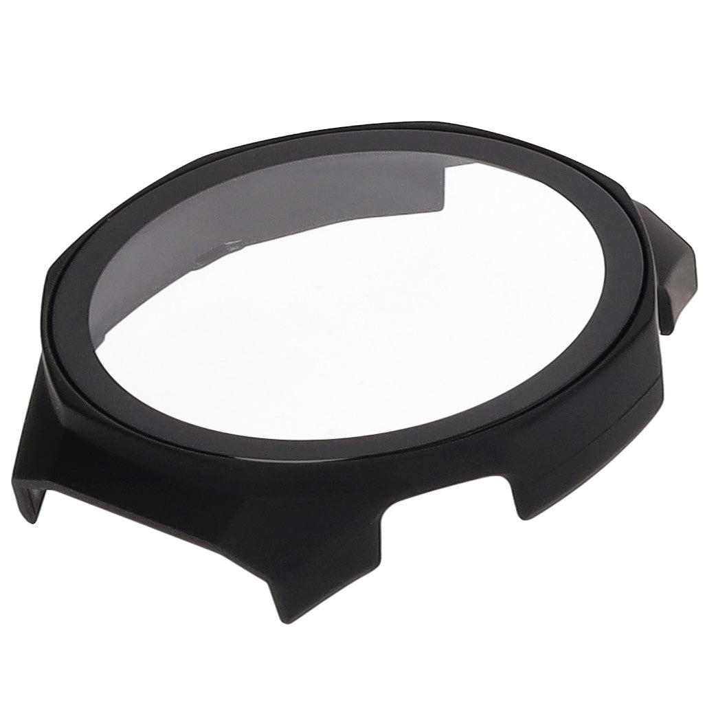Schutzhülle mit Glas für Huawei Watch GT 5 Pro 46 mm, Bizon Case Watch Adamo, Mattes Schwarz