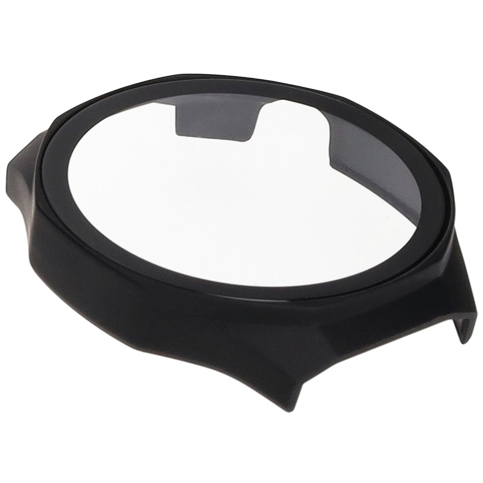 Schutzhülle mit Glas für Huawei Watch GT 5 Pro 46 mm, Bizon Case Watch Adamo, Mattes Schwarz