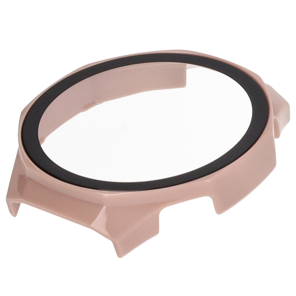 Schutzhülle mit Glas für Huawei Watch GT 5 Pro 46 mm, Bizon Case Watch Adamo, Rosa