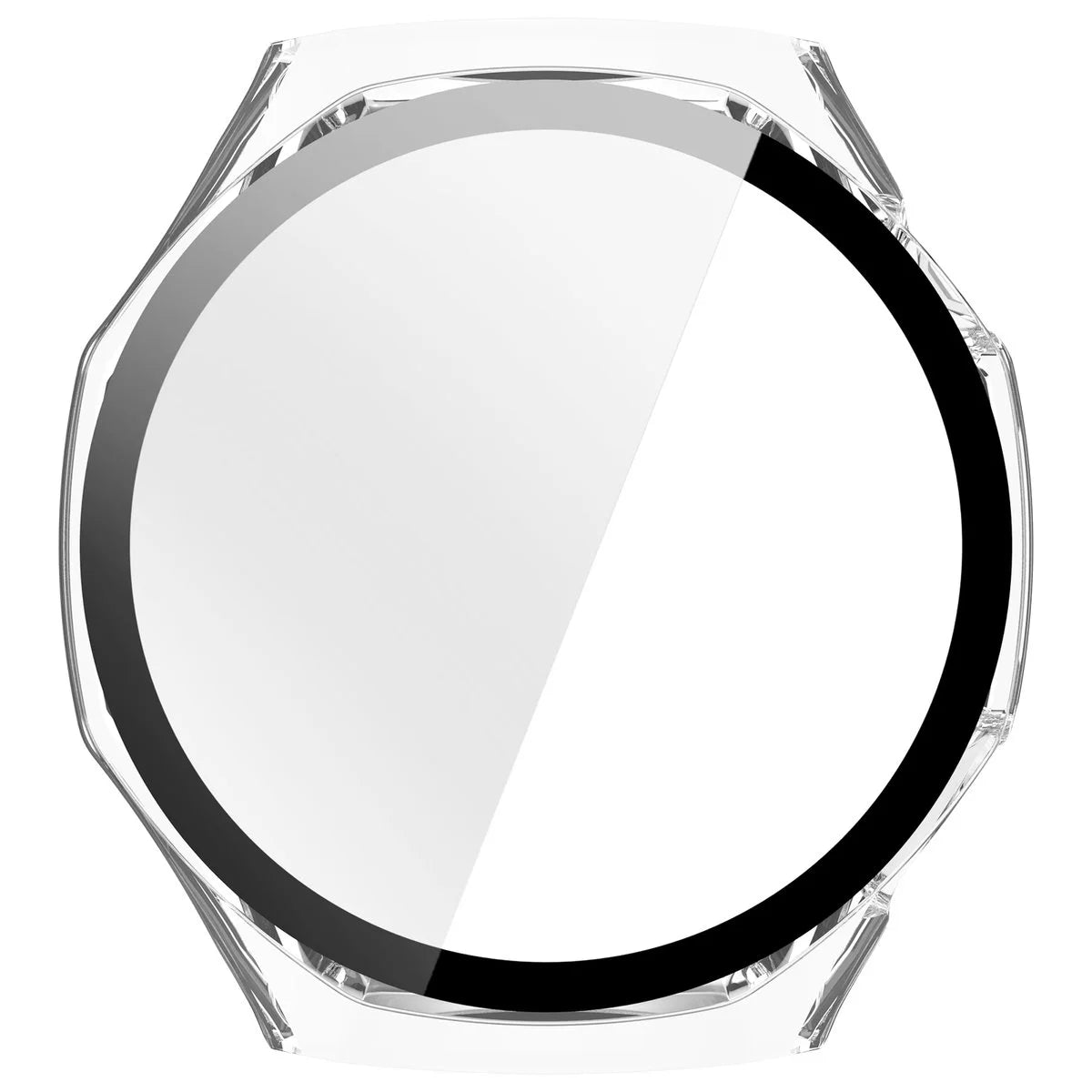 Schutzhülle mit Glas für Huawei Watch GT 7 Pro 46 mm, Bizon Case Watch Adamo, Transparent (8/8)