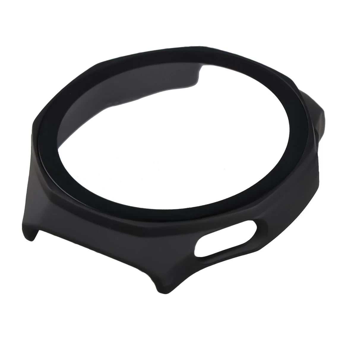 Schutzhülle mit Glas für Huawei Watch GT 7 Pro 46 mm, Bizon Case Watch Adamo, mattes Schwarz (6/8)