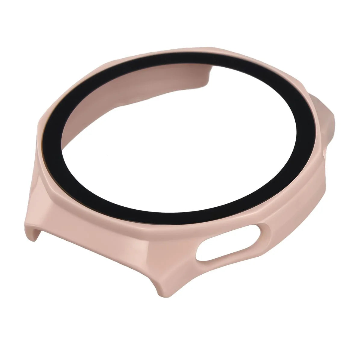 Schutzhülle mit Glas für Huawei Watch GT 7 Pro 46 mm, Bizon Case Watch Adamo, Rosa (6/8)