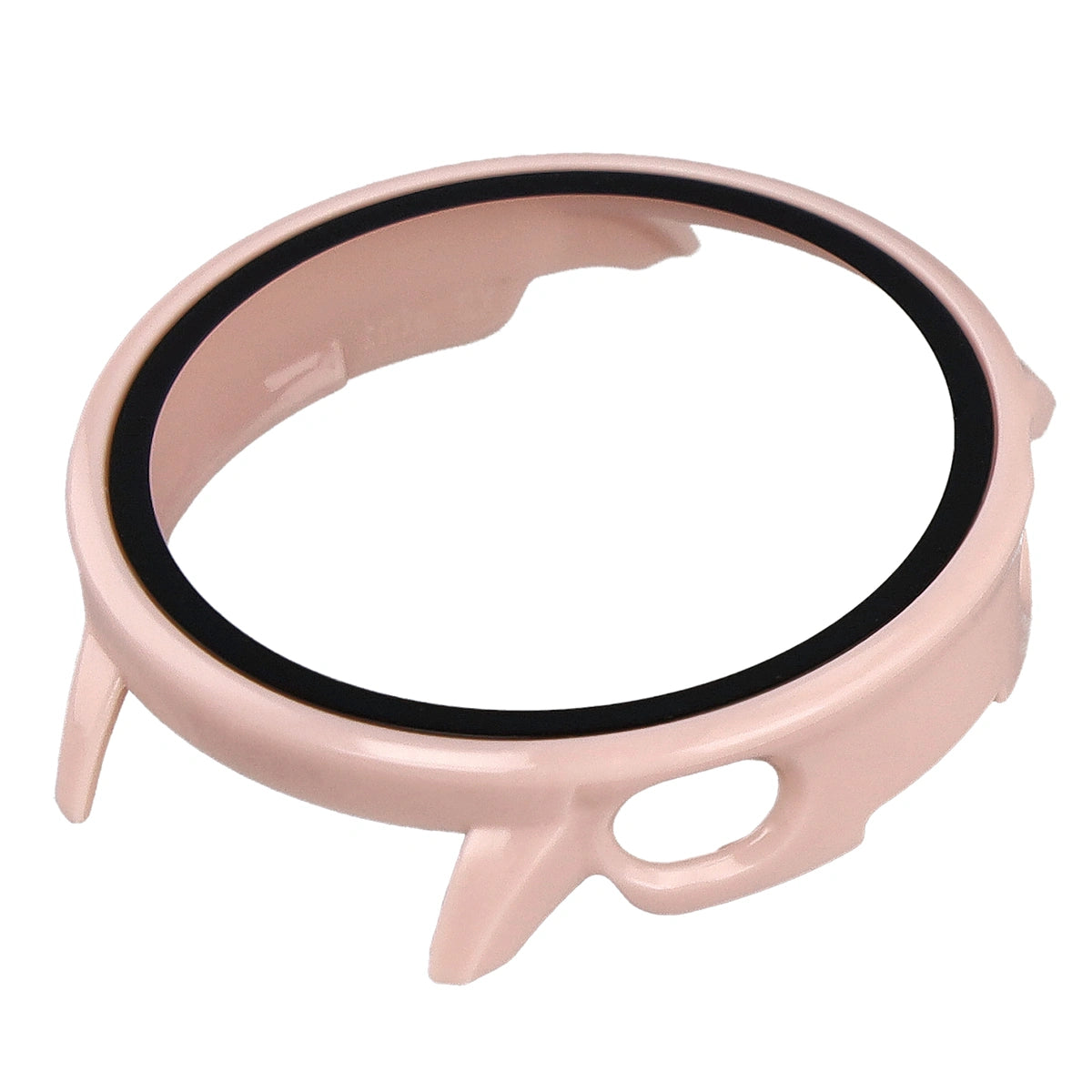 Schutzhülle mit Glas für OnePlus Watch 3 43 mm, Bizon Case Watch Adamo, Rosa