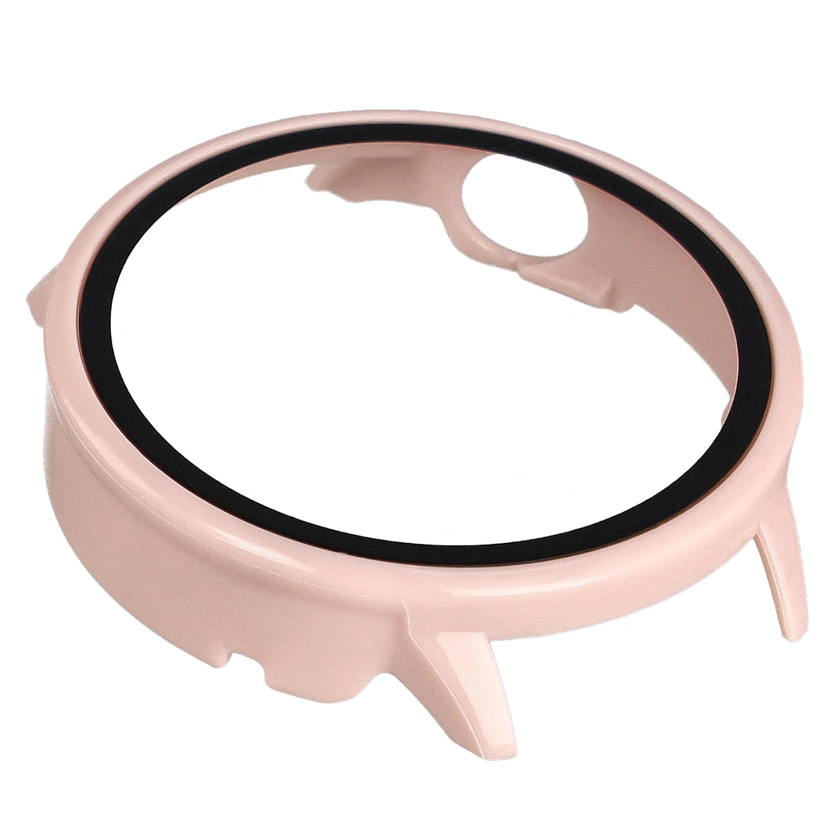 Schutzhülle mit Glas für OnePlus Watch 3 43 mm, Bizon Case Watch Adamo, Rosa