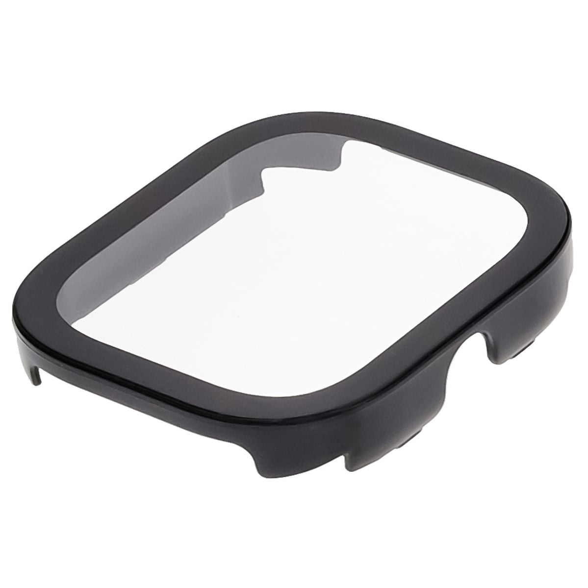 Schutzhülle mit Glas für Xiaomi Redmi Watch 5, Bizon Case Watch Adamo, Schwarz