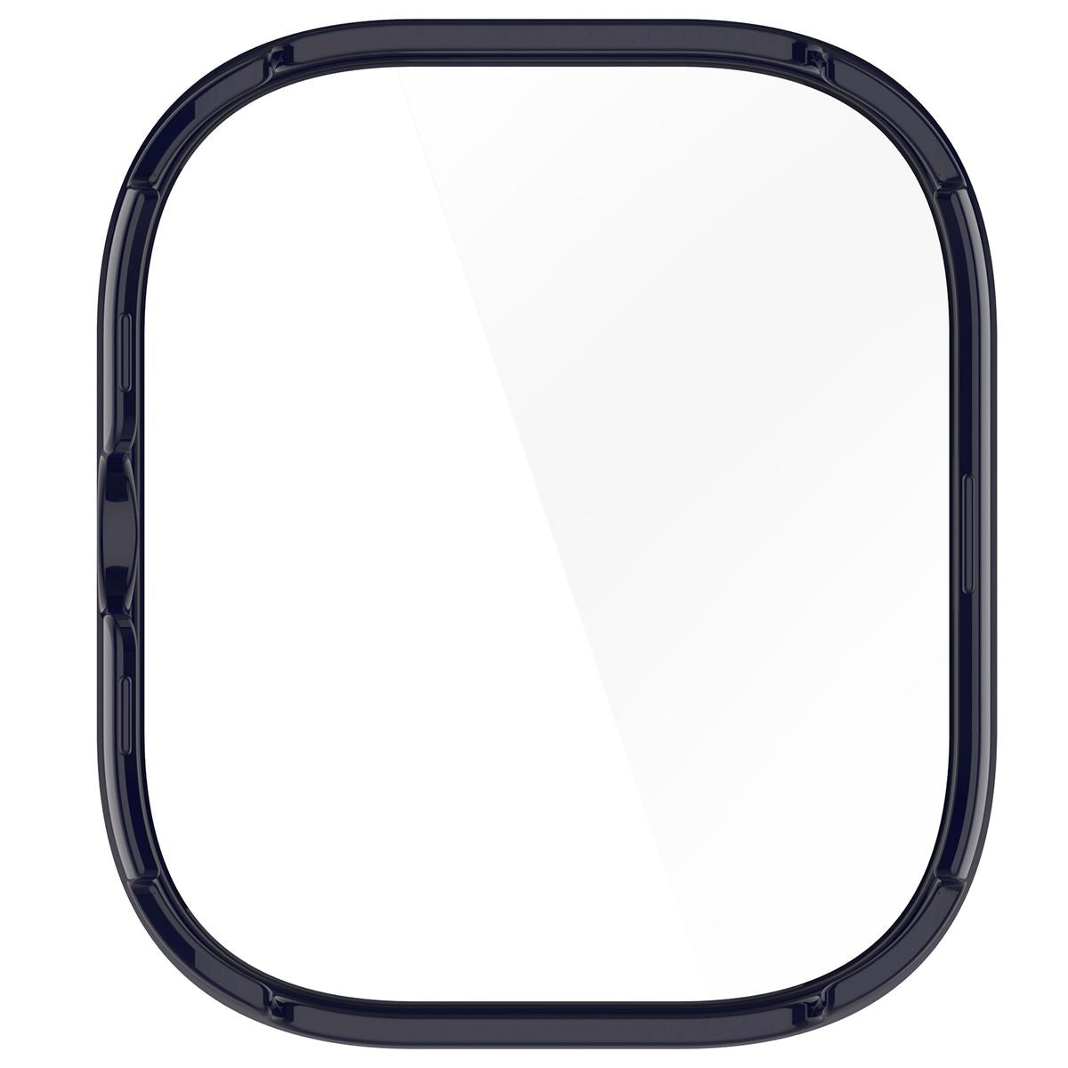 Schutzhülle mit Glas für Xiaomi Redmi Watch 5, Bizon Case Watch Adamo, Blau