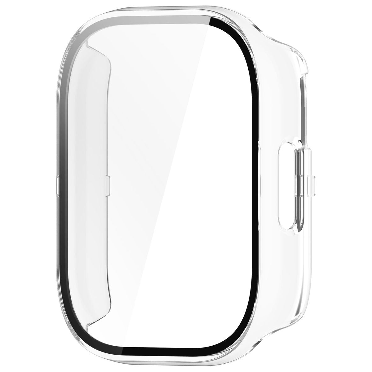 Schutzhülle mit Glas für Xiaomi Redmi Watch 5 Lite, Bizon Case+Glass Watch, Transparent