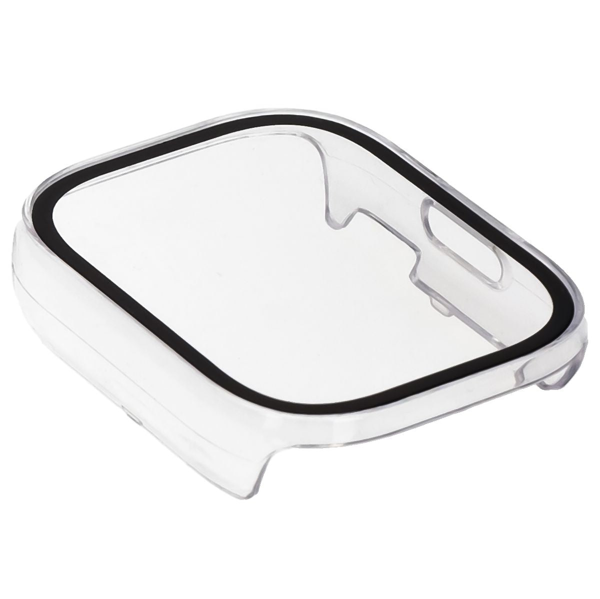 Schutzhülle mit Glas für Xiaomi Redmi Watch 5 Lite, Bizon Case+Glass Watch, Transparent