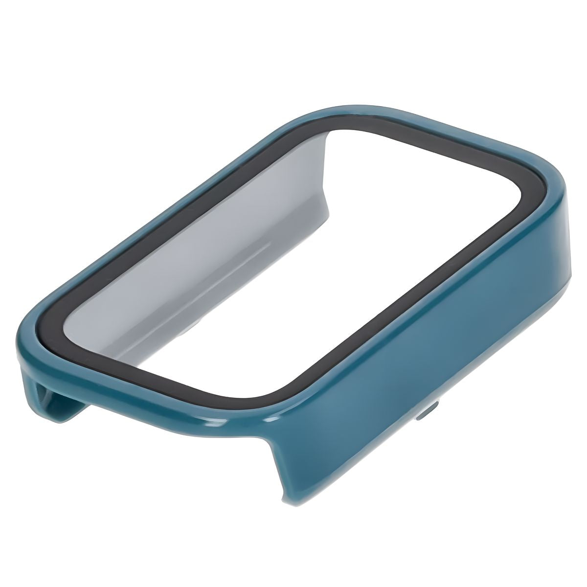 Schutzhülle mit Glas für Xiaomi Mi Smart Band 9 Active / Redmi Band 3, Bizon Case Watch Adamo, Grün