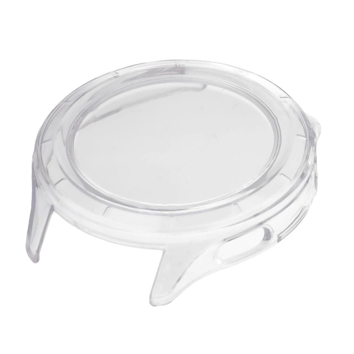 Schutzhülle mit Glas für Xiaomi Watch S4, Bizon Case Watch Adamo, Tranparent