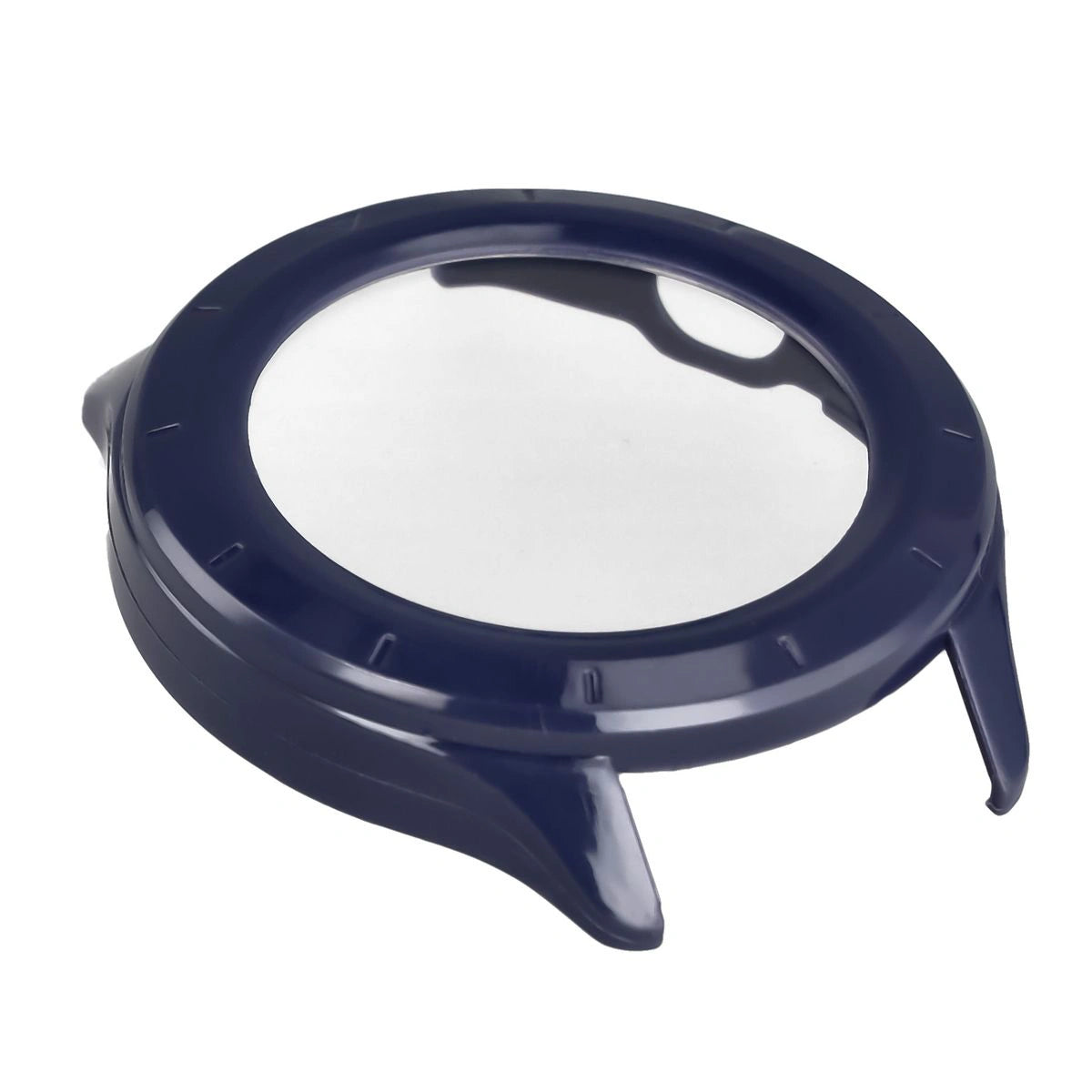 Schutzhülle mit Glas für Xiaomi Watch S4, Bizon Case Watch Adamo, Blau