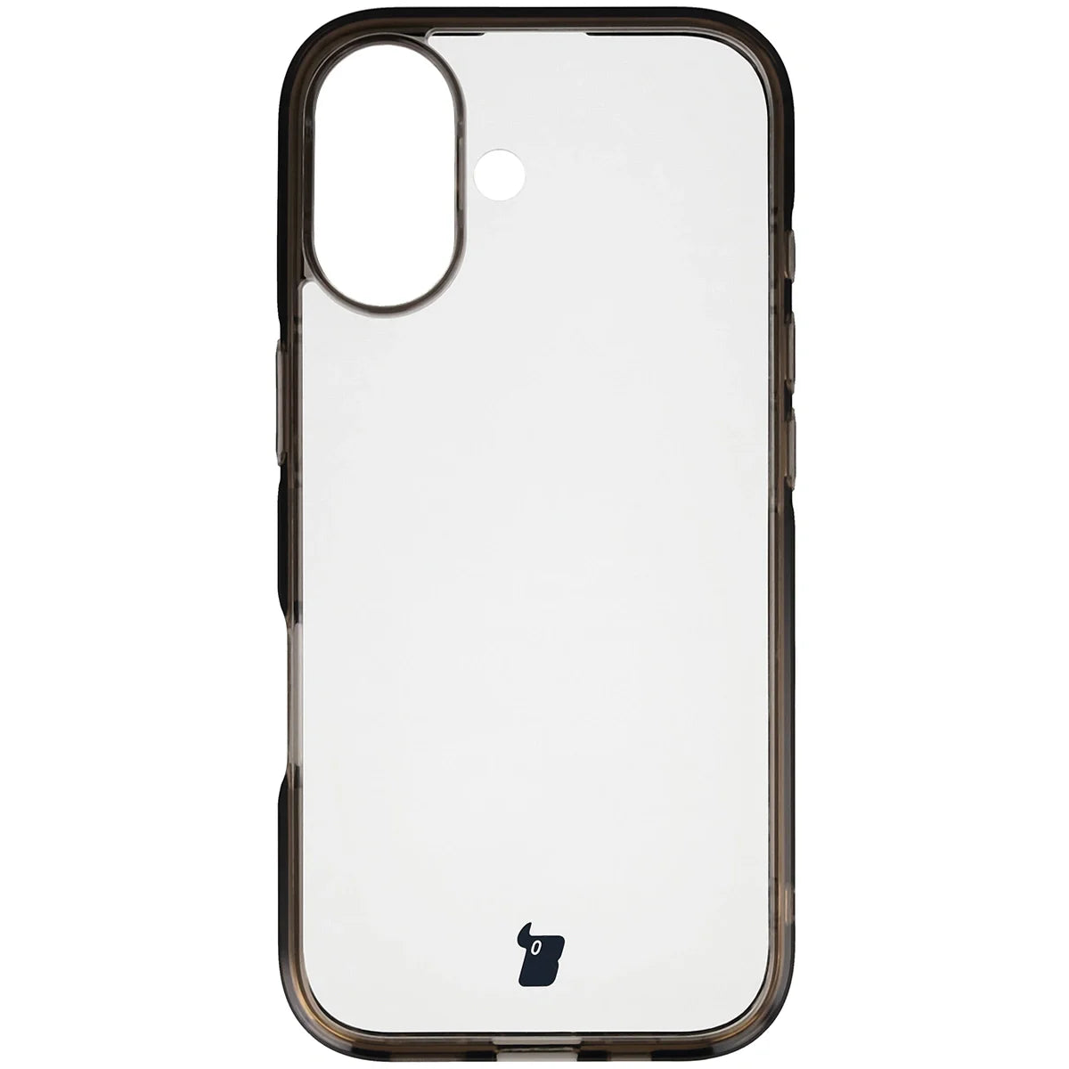 Handyhülle für iPhone 17, Bizon Case Halo, Getönt-Schwarz