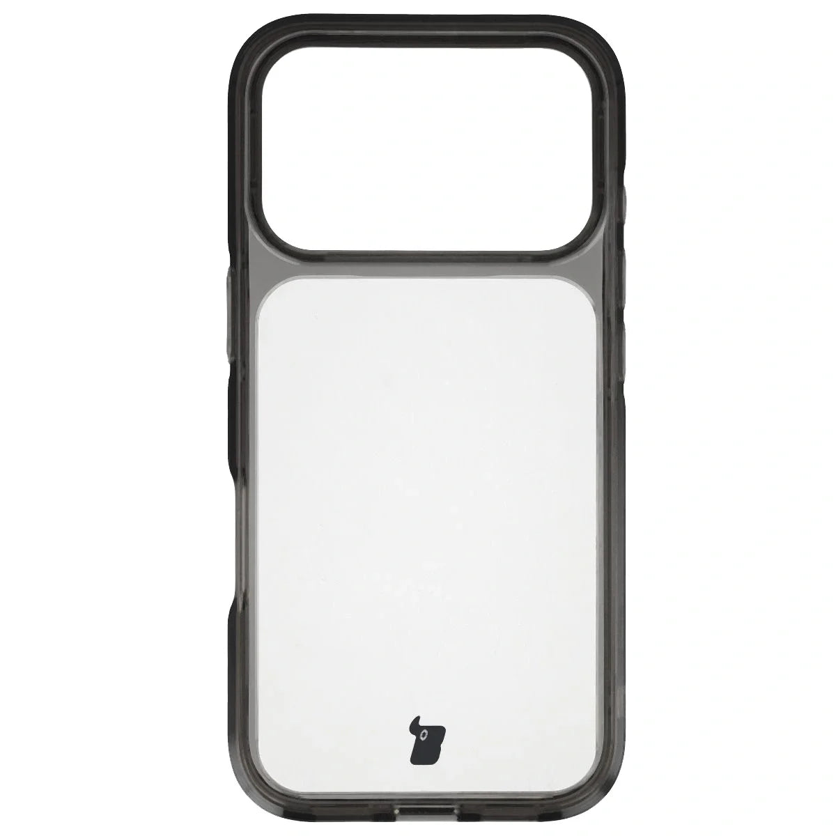 Handyhülle für iPhone 18 Pro / 17 Pro, Bizon Case Halo, Getönt-Schwarz