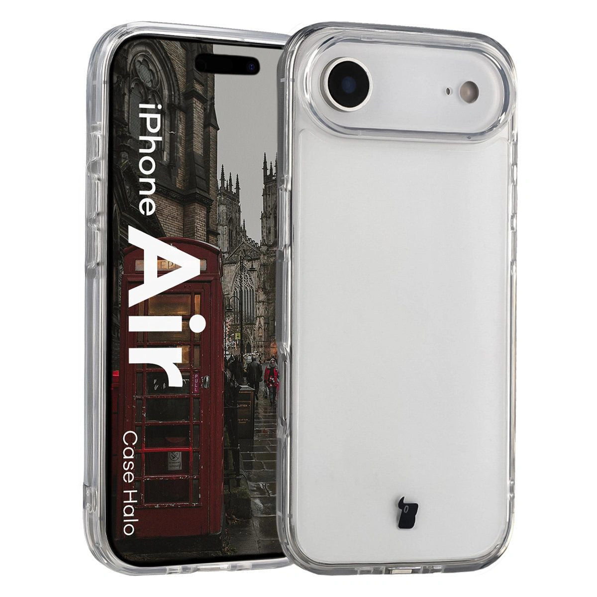 Handyhülle für iPhone Air, Bizon Case Halo, Transparent