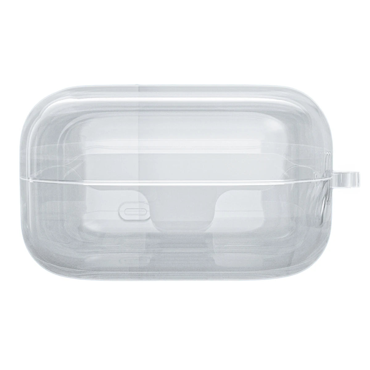 Elastische Hülle mit Karabiner für Galaxy Buds 4 / 4 Pro, Bizon Case Headphone Clear, Transparent