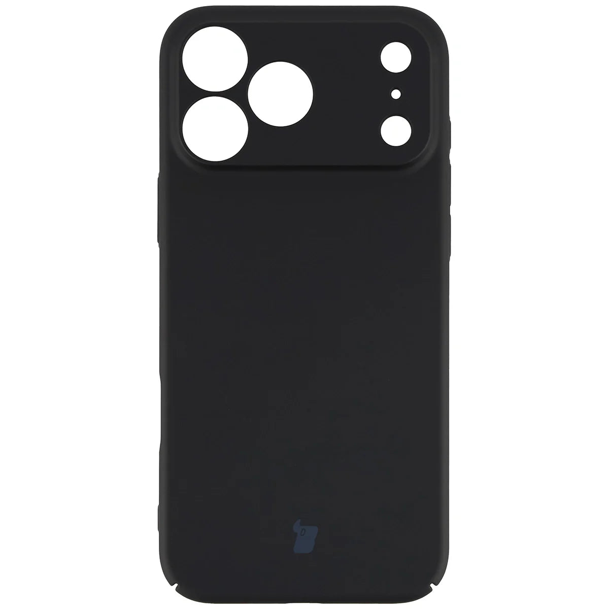 Handyhülle für iPhone 17 Pro Max, Bizon Case Lupka, Schwarz